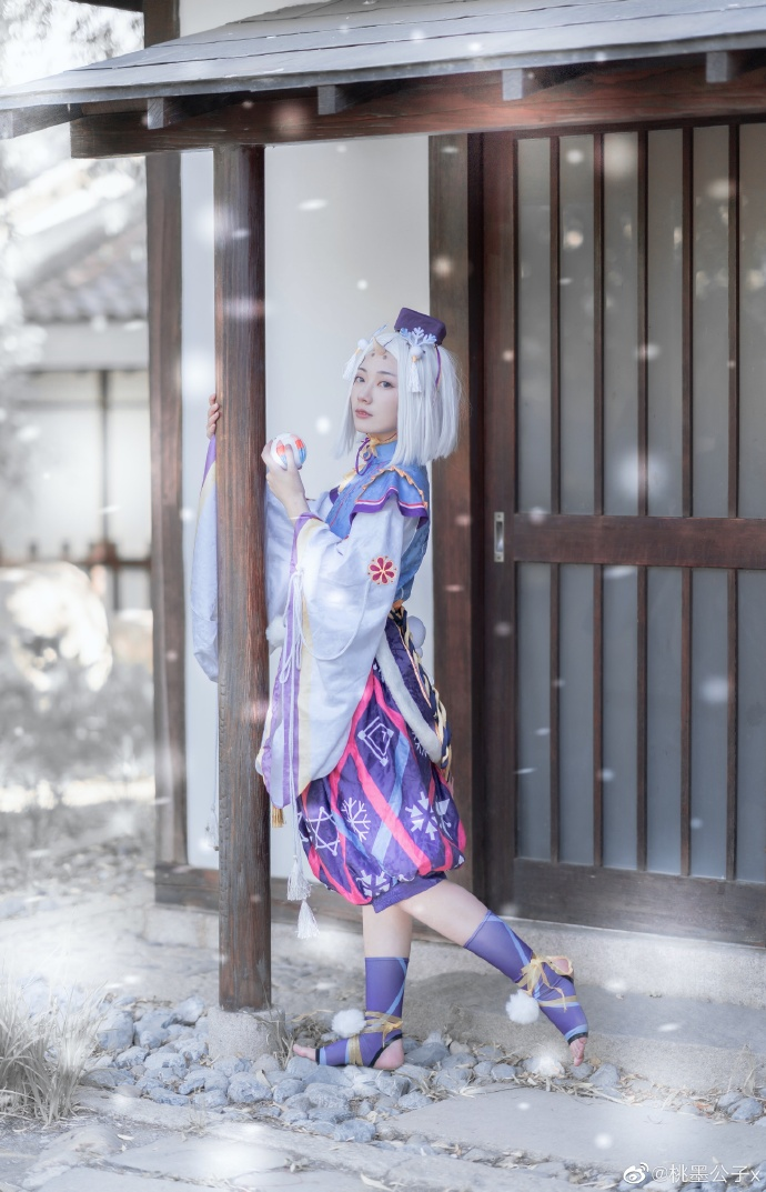 cosplay阴阳师雪童子amp雪女