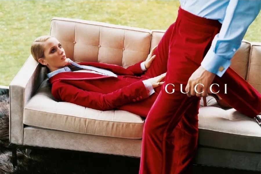 生活 时尚 百年gucci,进化阳谋 gucci 1996 秋冬系列广告大片就是这套