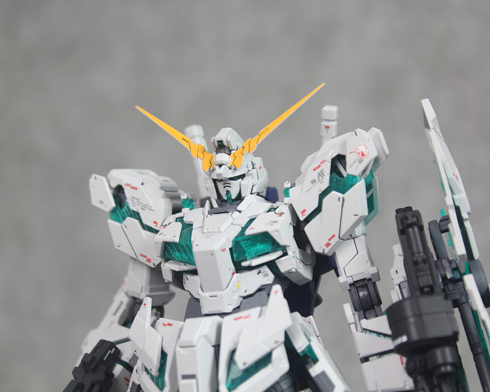 [小t高达秀] rg30 rx-0 full armor unicorn gundam 全装甲独角兽高达