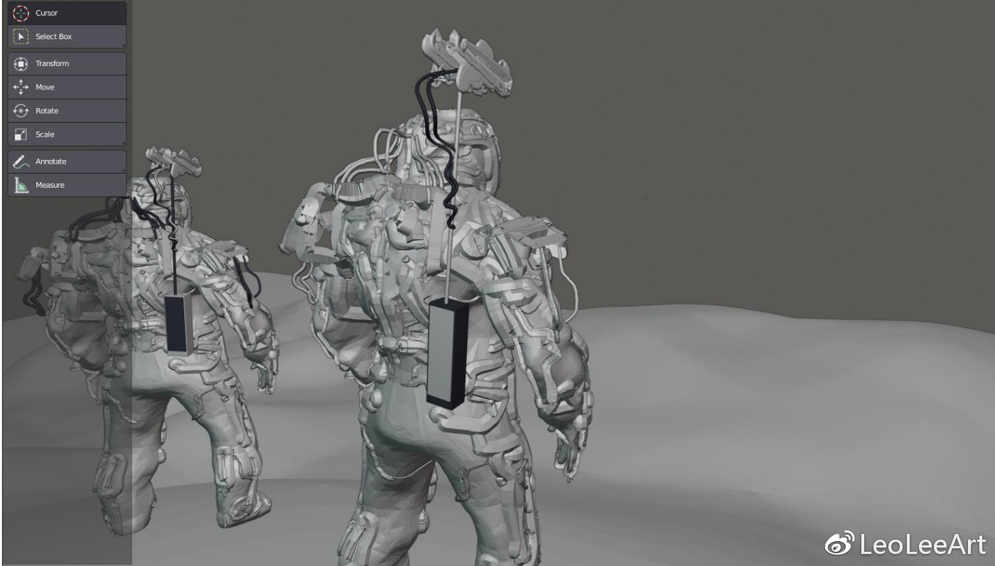 兴趣 绘画 blender教程:2d生成3d模型概念人设