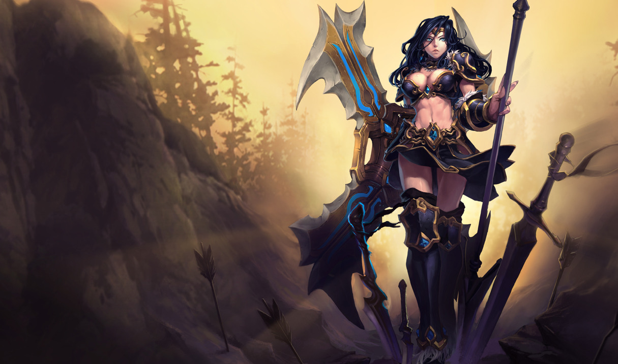 游攻略:lol本版本最无解的ad---战争女神 希维尔