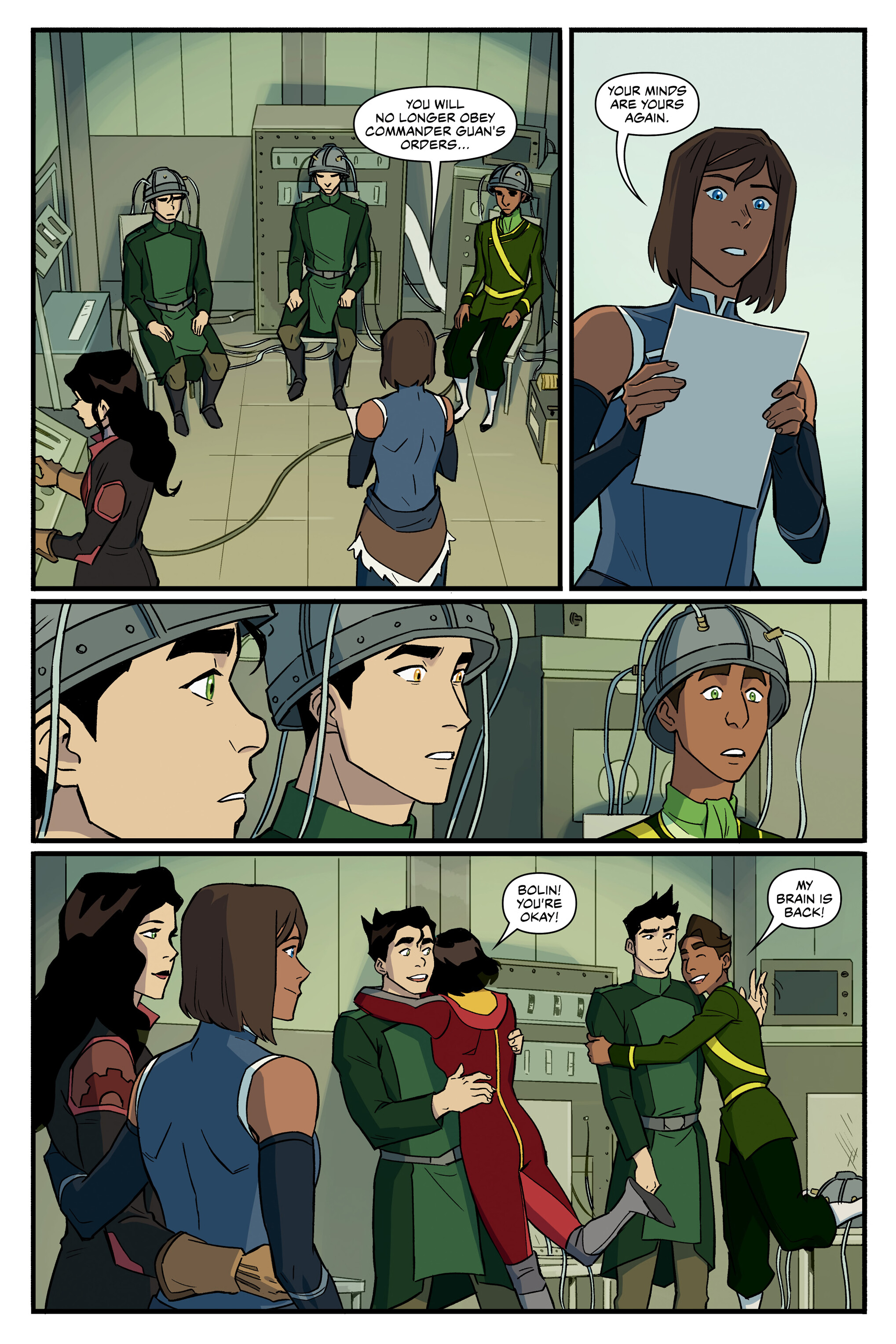 the legend of korra 科拉传奇漫画 ruins of the empire 帝国陨落