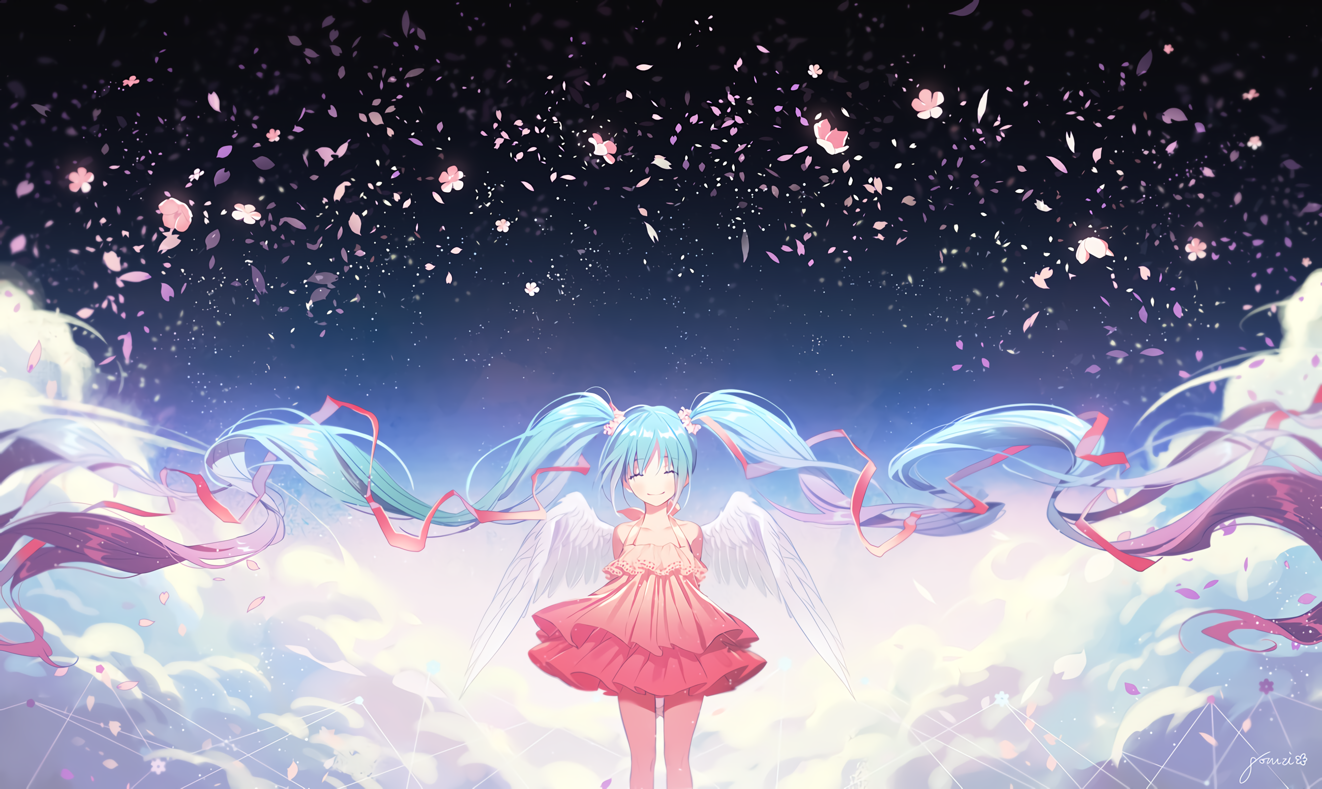 初音壁纸50p(十一)(附图包链接)〔公主殿下驾到!