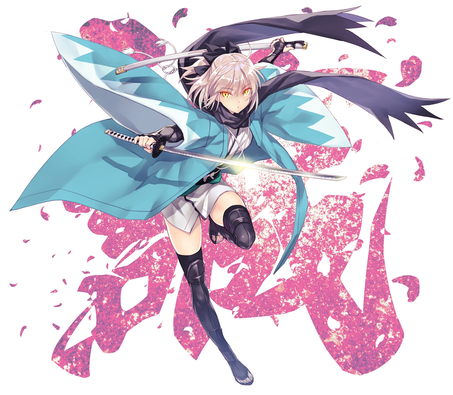 《二次元美图,精美壁纸》七十五 酷酷的武器娘(帅还是美?)(精)