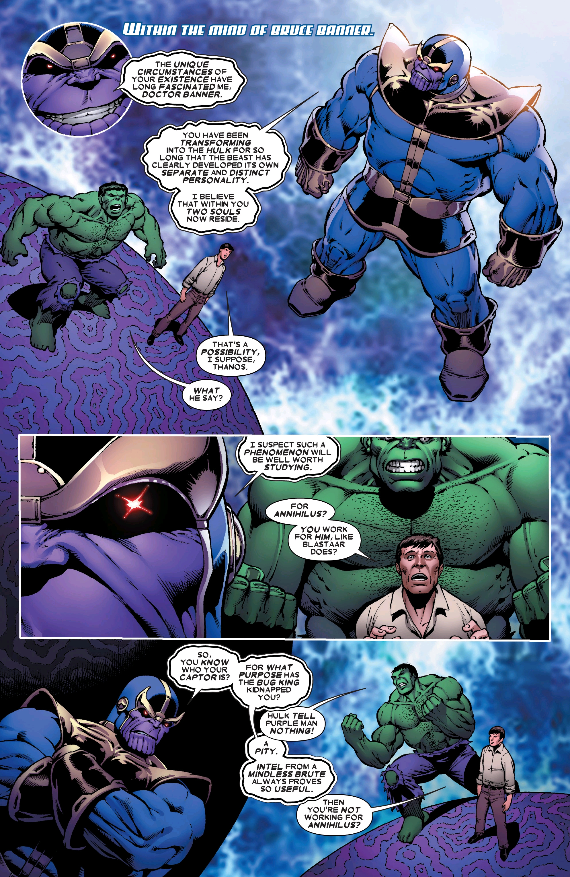 《thanos vs hulk(灭霸大战绿巨人浩克#2