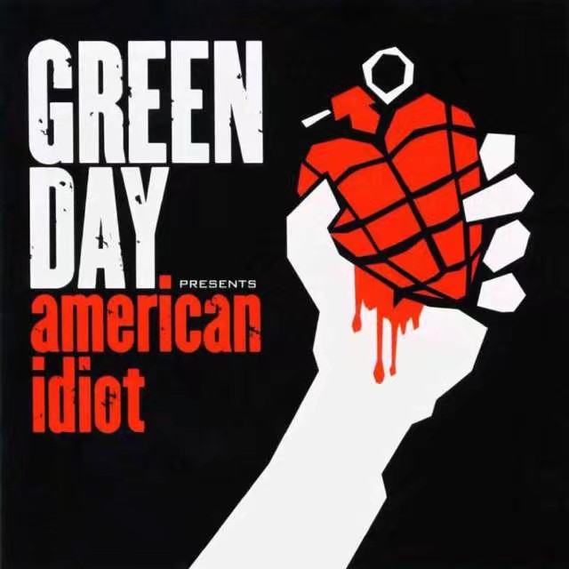 《american idiot》封面