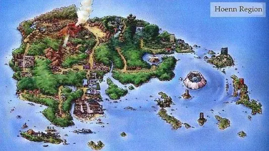 精灵宝可梦的旅程（七） 地区