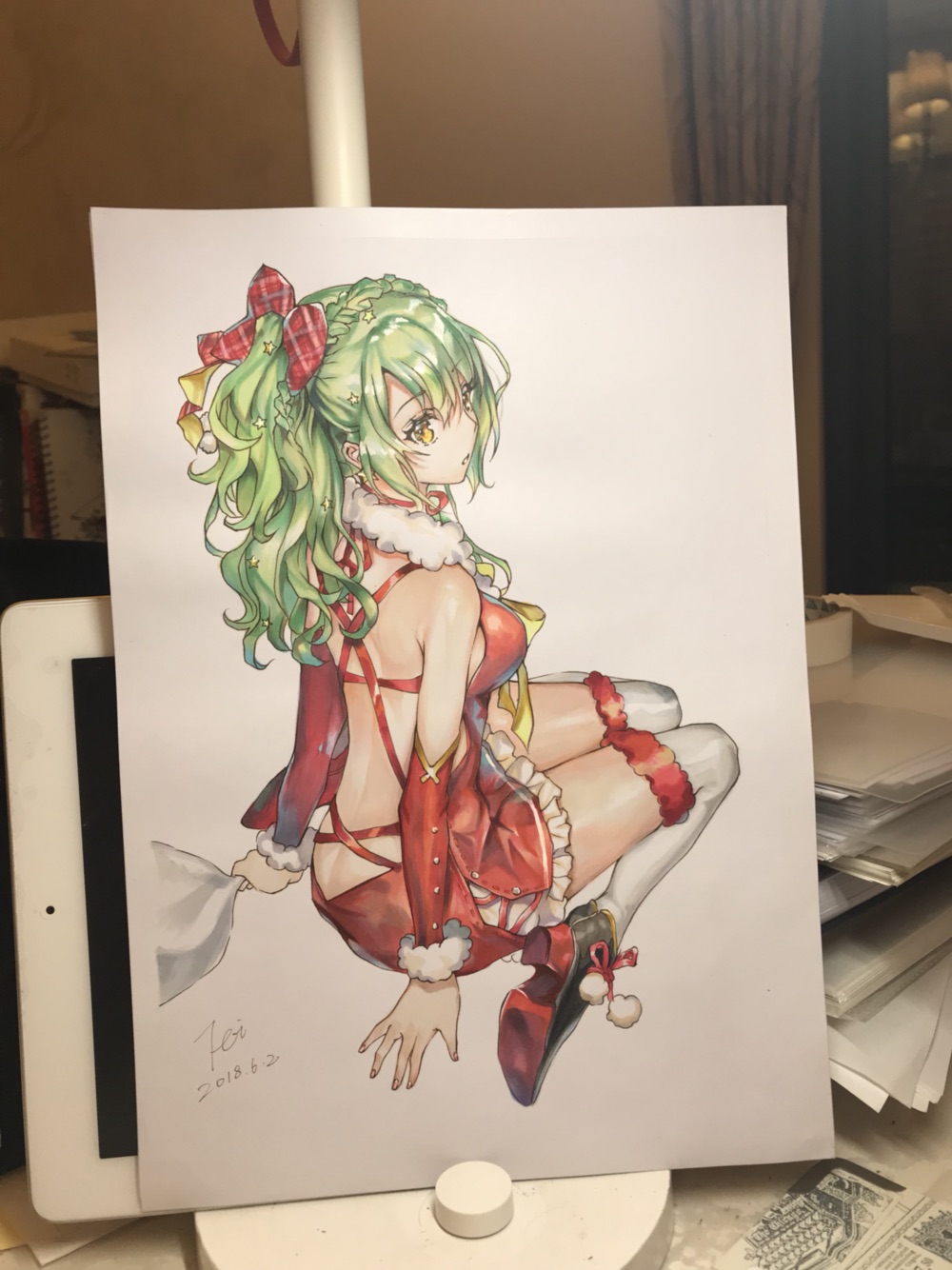 第一次投稿,马克笔手绘临摹,求志同道合的画友