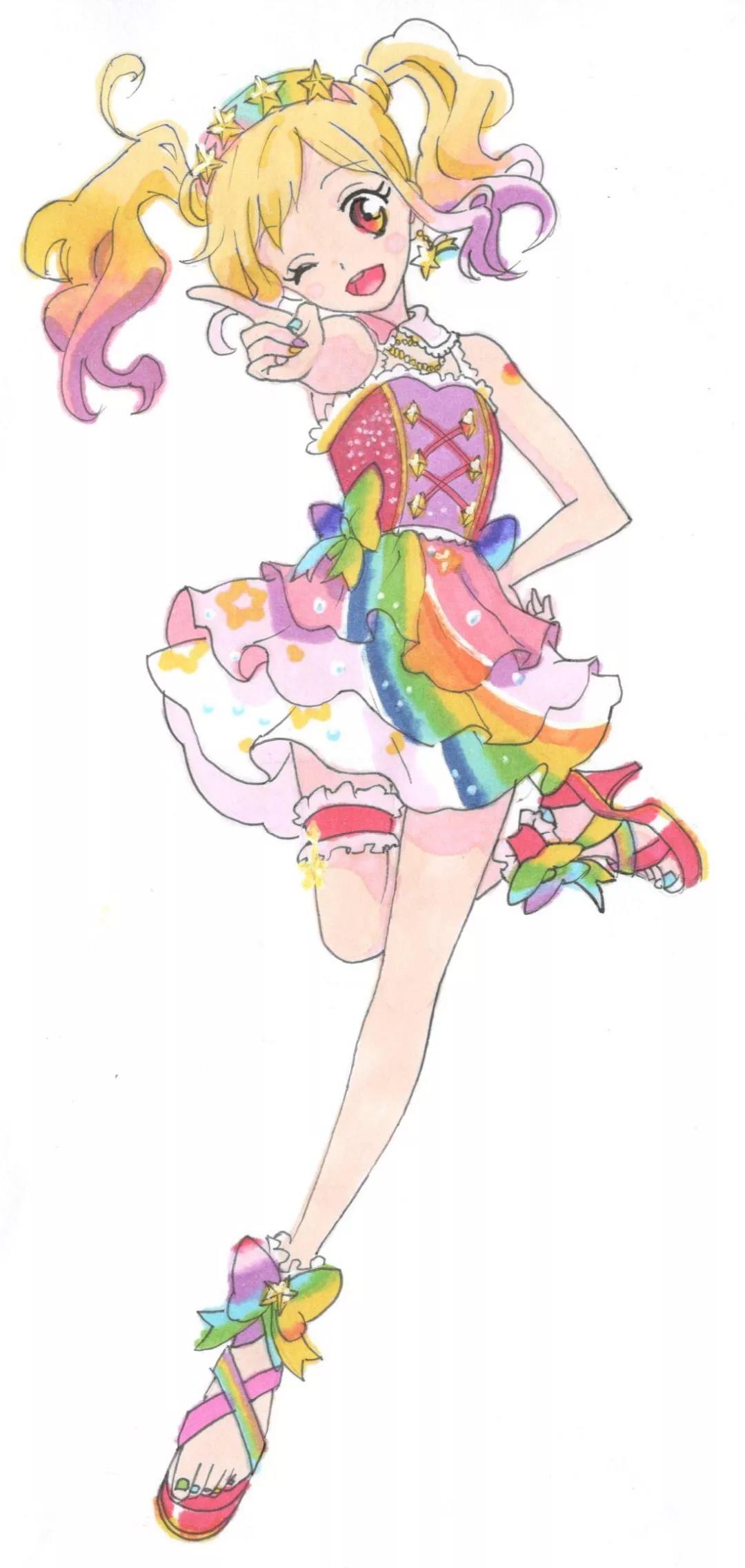 【绘画】如何画《偶像活动stars!》中的动漫人物——虹野梦
