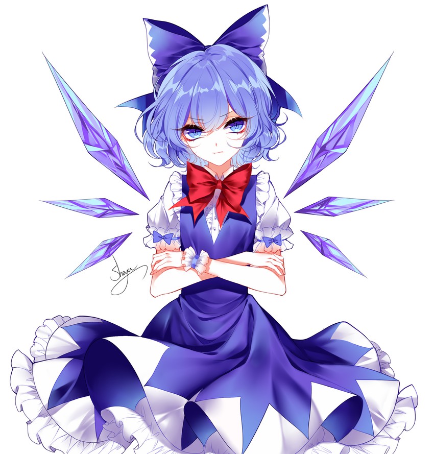 元帅琪露诺的燕服(作者sheya)