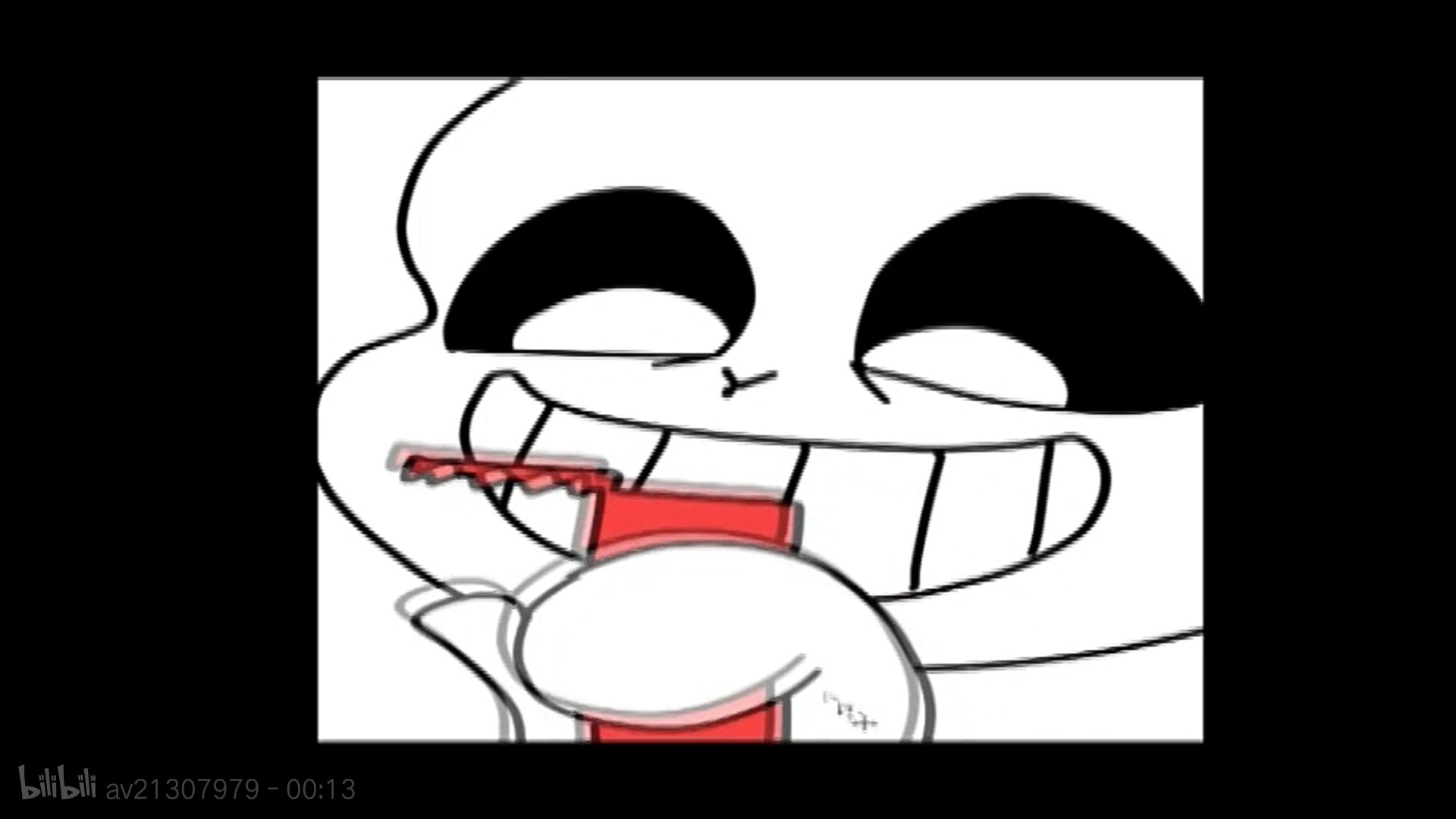 番茄酱吃多了(搞笑版) sans(抱起一瓶番茄酱):咕咚,咕咚,哈!好饱啊!