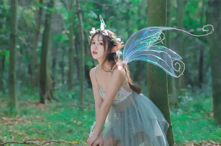 【清新森林】丛林精灵写真