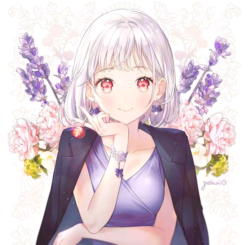 动画 动漫杂谈 (辉) 托腮-少女美图专辑 (一百一十二)可爱,发呆的女孩