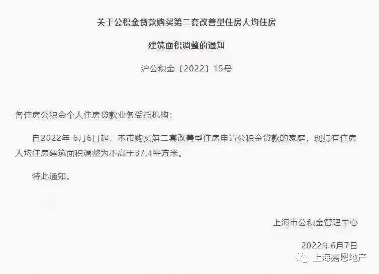 上海购房贷款政策之公积金贷款