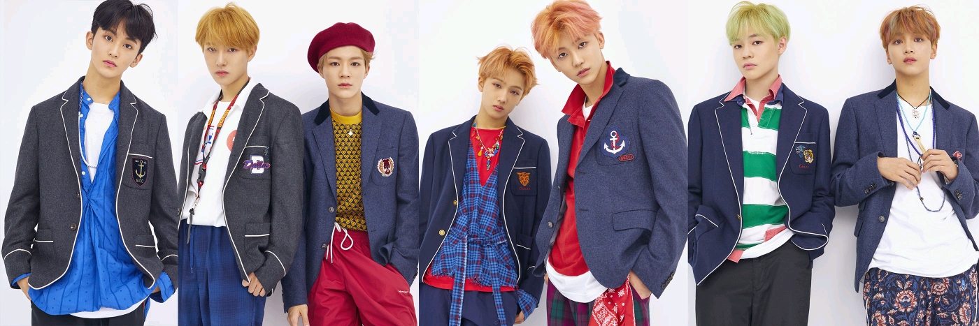 下面讲讲几个特殊的吧 nctdream 无队长设定 但是老大李马克为隐形