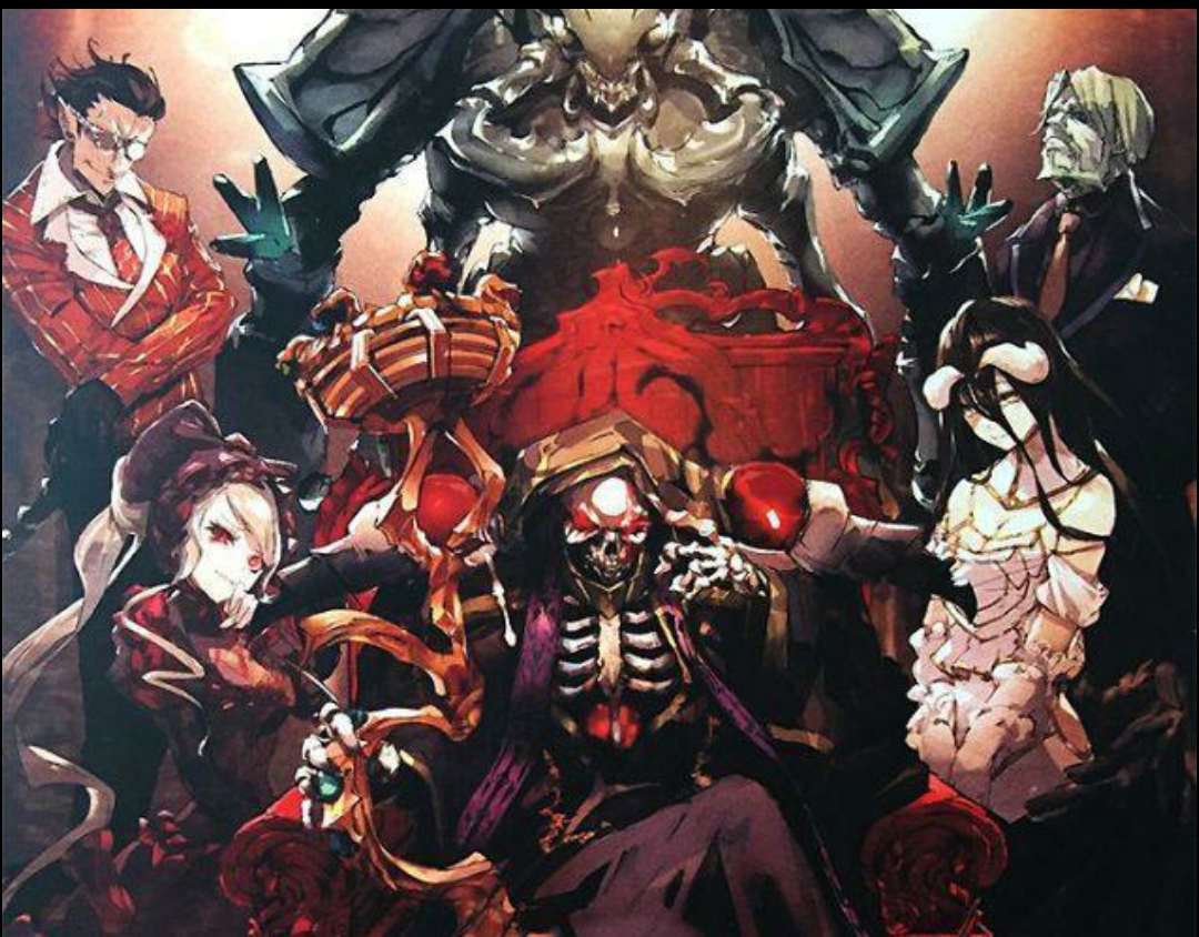 有点剧透哦overlord超位黑山羊魔法屠杀18万王国军战士长单挑骨王谢幕