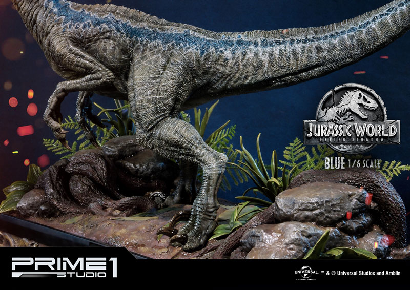 prime1studio侏罗纪世界216布鲁迅猛龙雕像开售公布