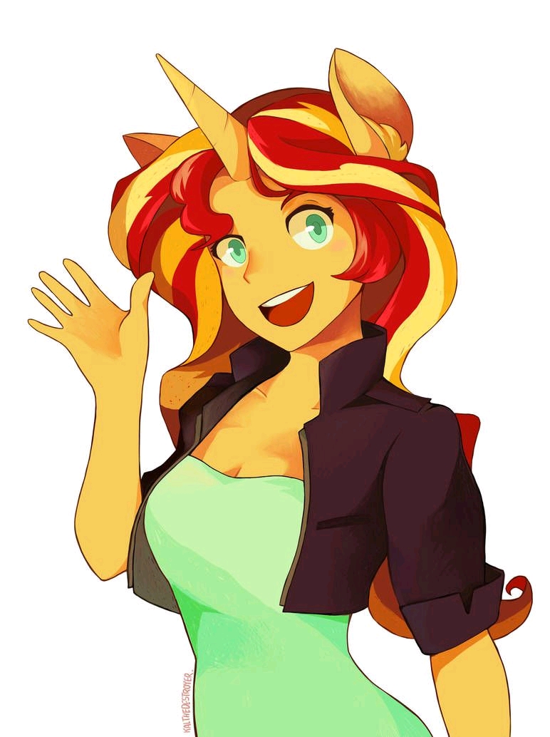 〔mlp群像〕sunset shimmer#2