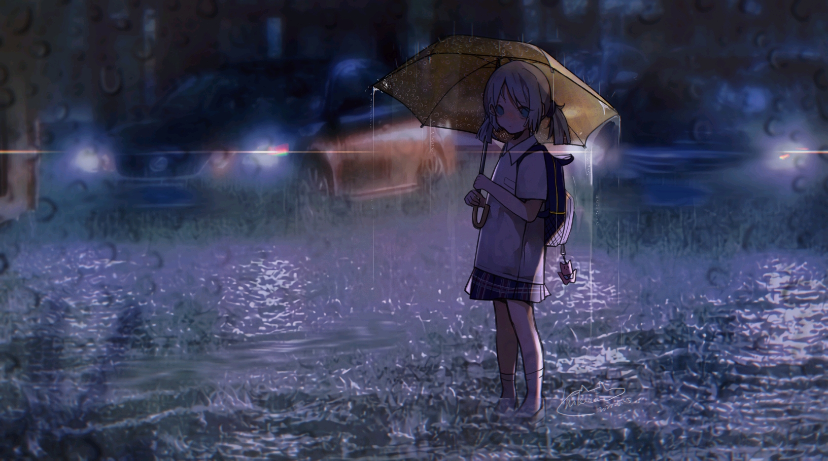 下雨的时候,有谁陪在你身边呢 【下雨精选图】