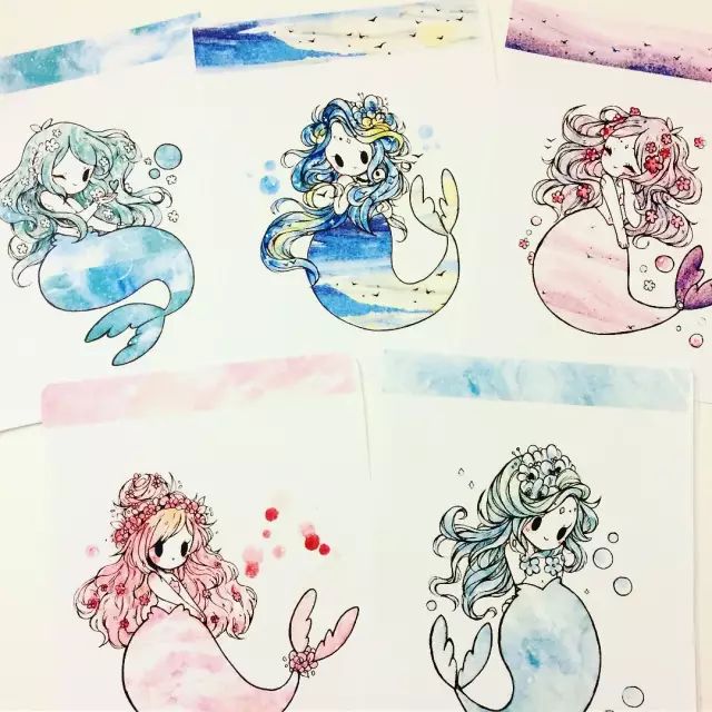 用胶带画画简直美翻!