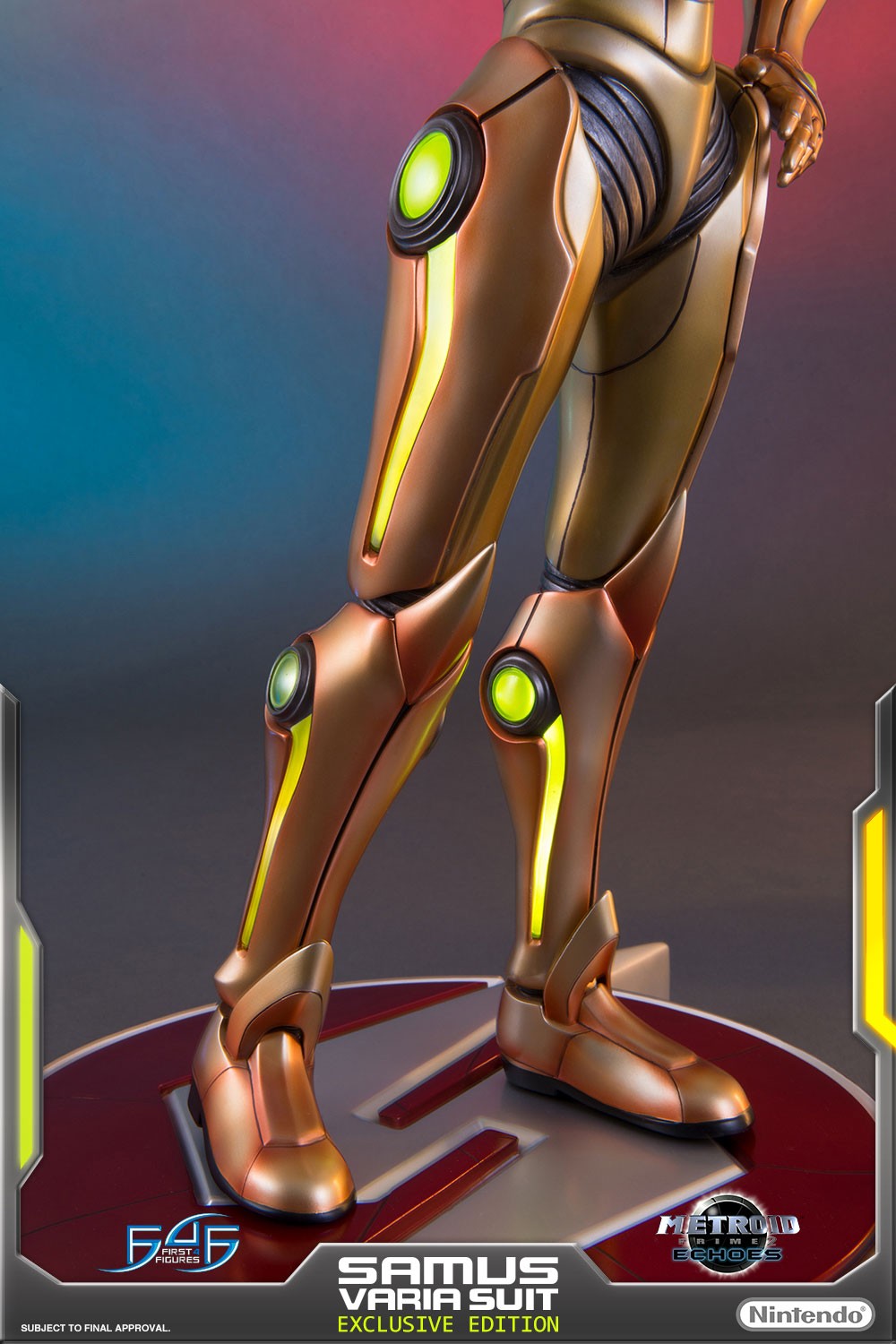 first 4 figures《银河战士prime2:回音》samus varia suit exclusive