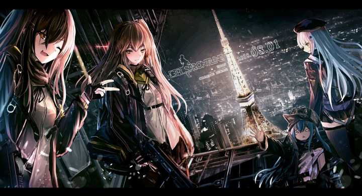 富有科技感的少女前线图集