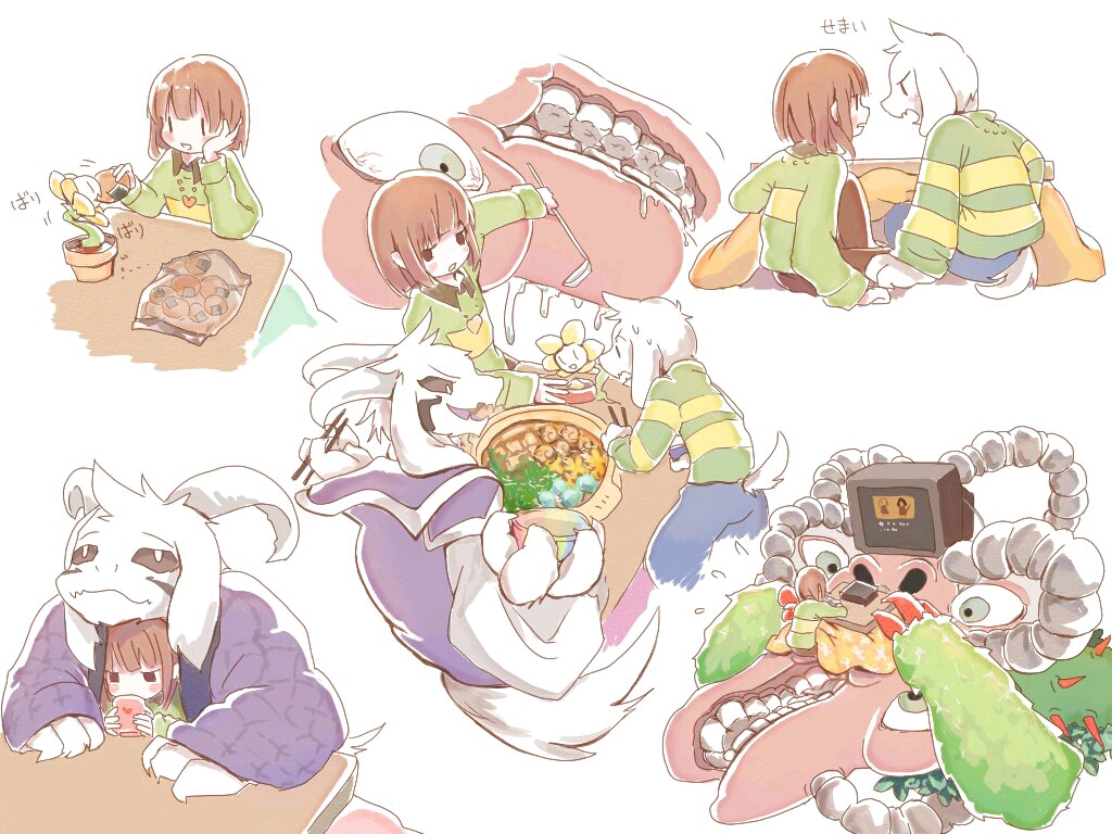 asriel x chara的精美图片