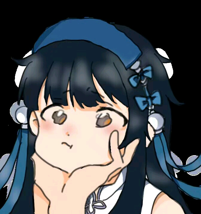 蠢萌/手托——王者荣耀 曜和西施 原创!
