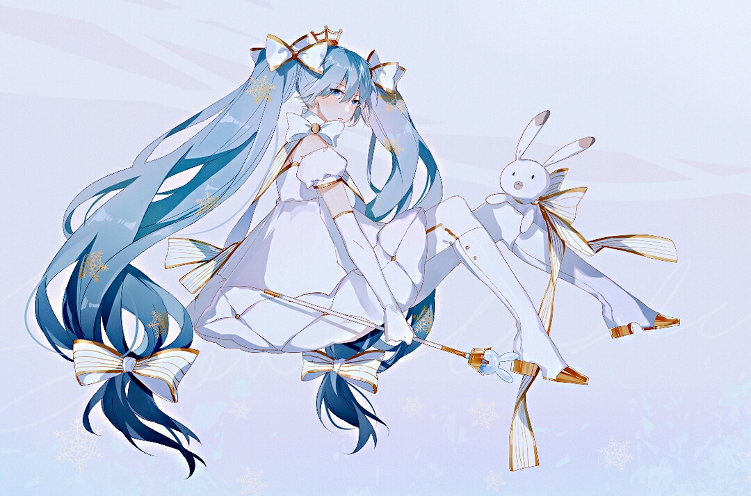 唯美の二次元(初音未来)～miku【壁纸美图】-第二期 雪之泪></p></a>
