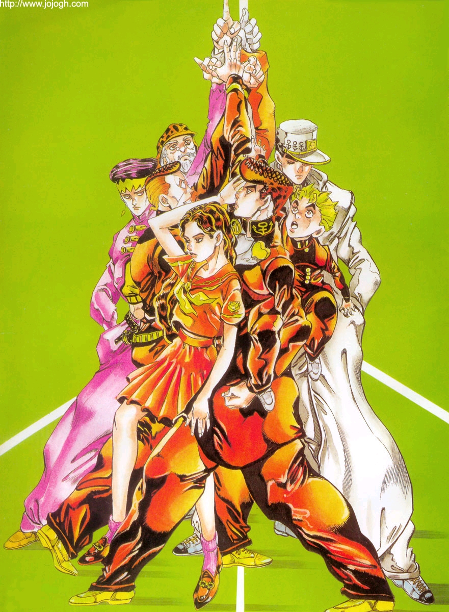 jojo的奇妙冒险《jojo a-go!go!》画集分享(3)