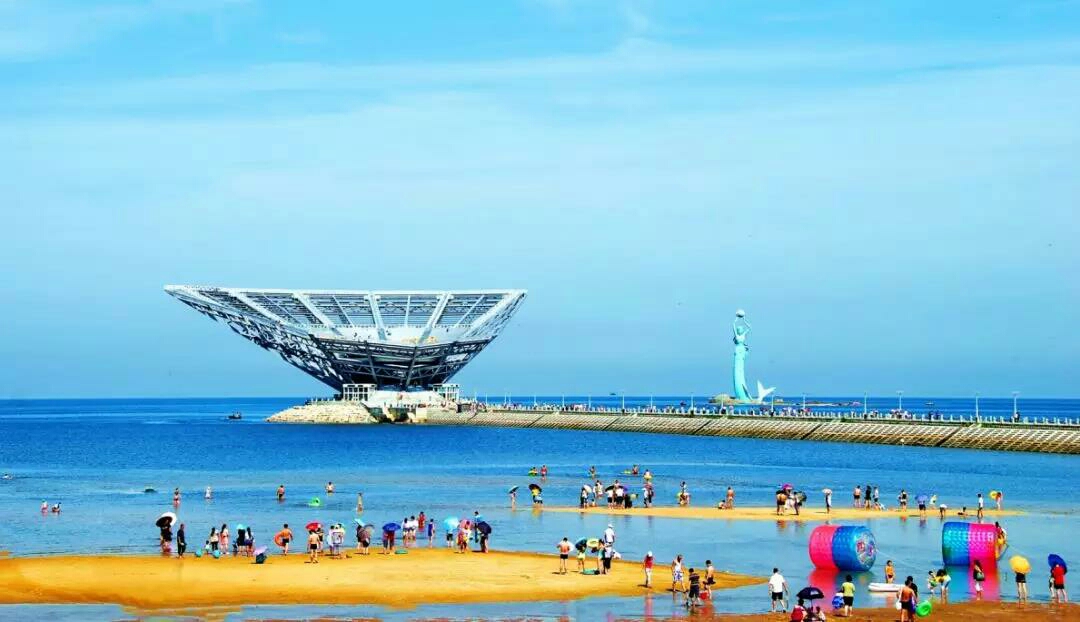 3,碧霞山公园 4,红海河景观带 5, 二道河景观带 6,月牙湾海滨度假区 7