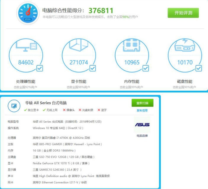 电脑跑分测试_电脑跑分软件_电脑跑分