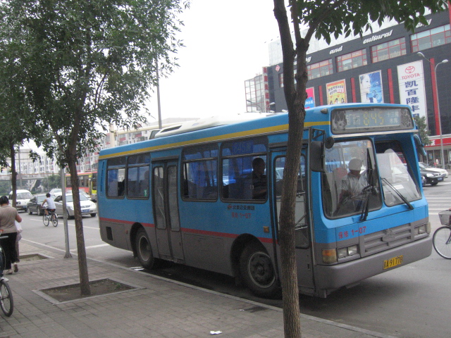 北京公交巴士线路8字头的二十年