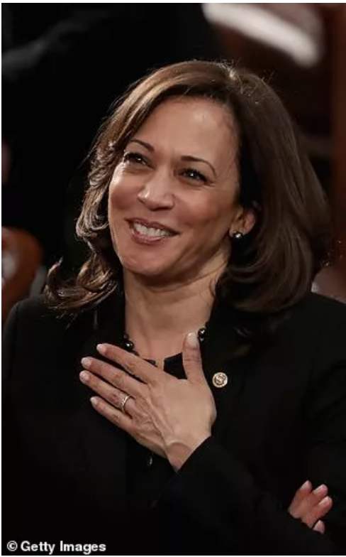 加利福尼亚州参议员卡玛拉哈里斯(kamala harris)