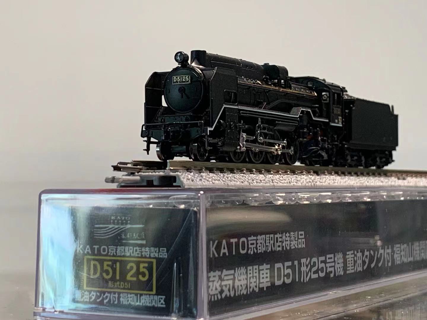 kato d51型 蒸汽机车 检阅