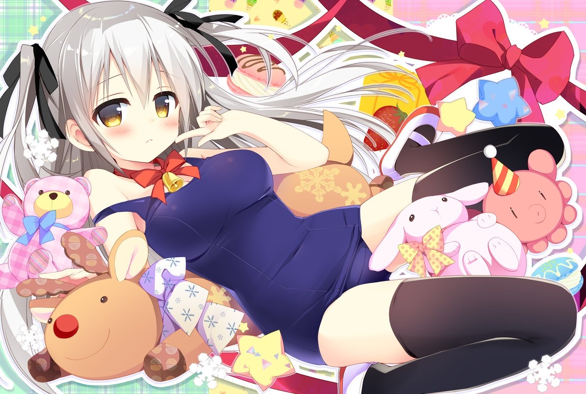 动漫美图(第九十五期)穿丝袜的二次元少女