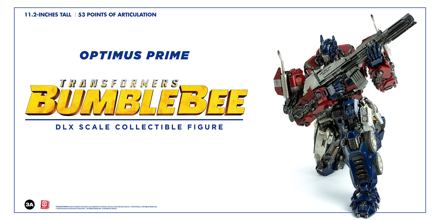 threezero dlx系列《大黄蜂》擎天柱(optimus prime)公布