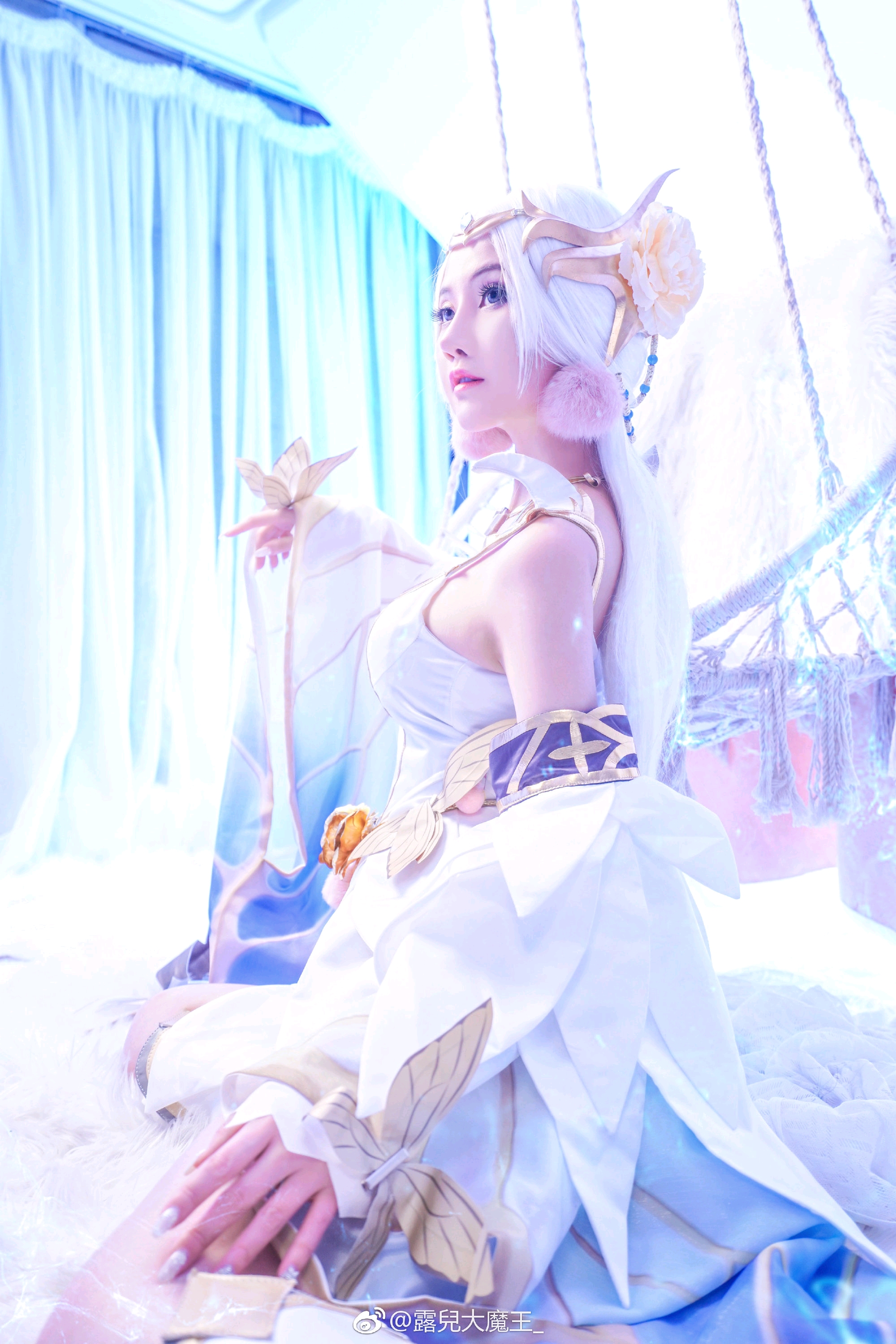 cosplay王者荣耀美少女貂蝉金色仲夏夜