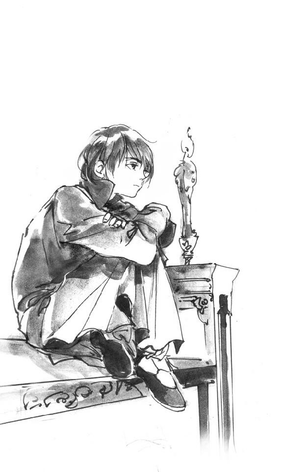 盗墓笔记:幼年张起灵/绘师:长阳rin