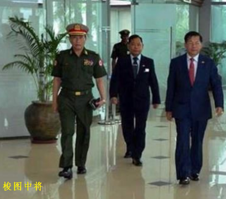 缅甸军方:最有实权三个人物,敏昂莱大将,妙吞乌上将和梭图中将