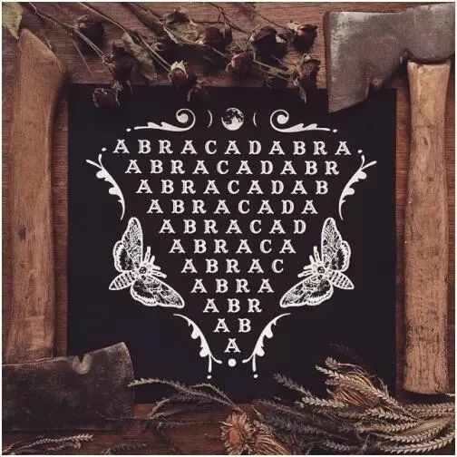 神秘古老的咒语:abracadabra