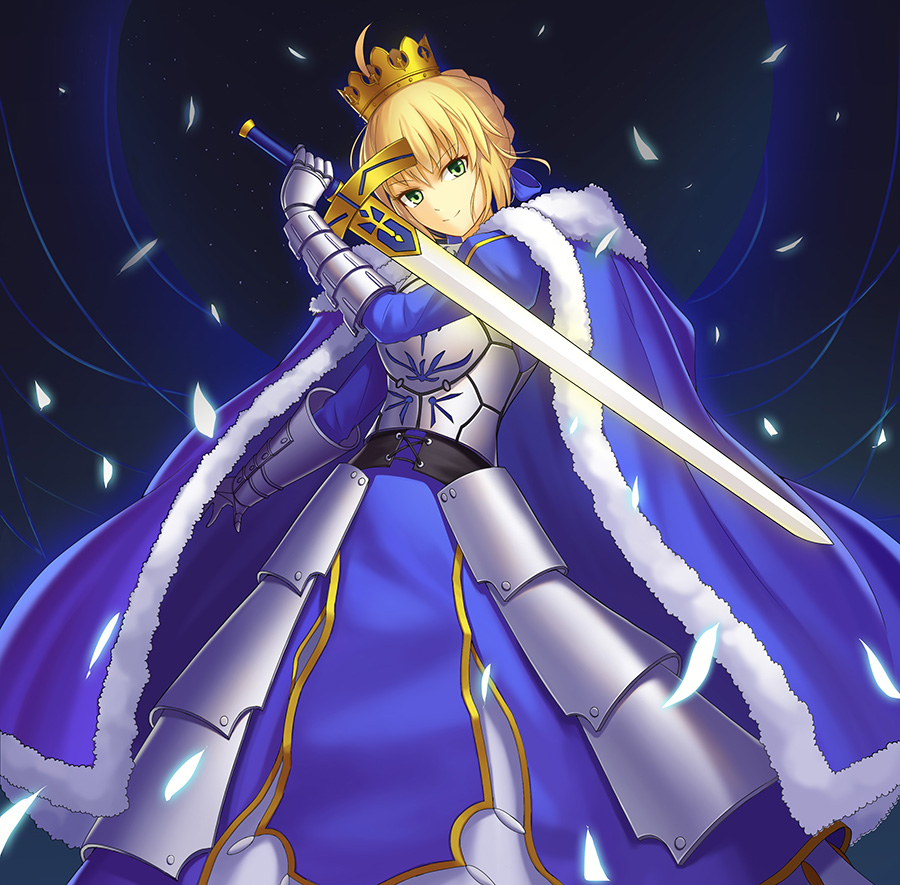 fate——saber 吾王 图片系列 五