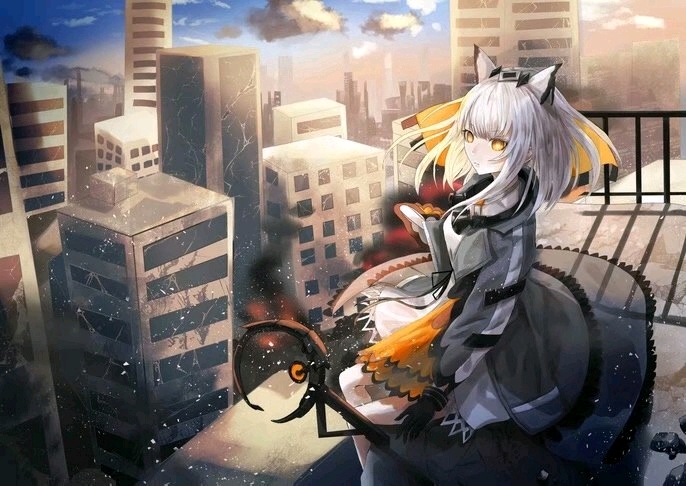 个人向,自认为比较好看的白面鸮(明日方舟)