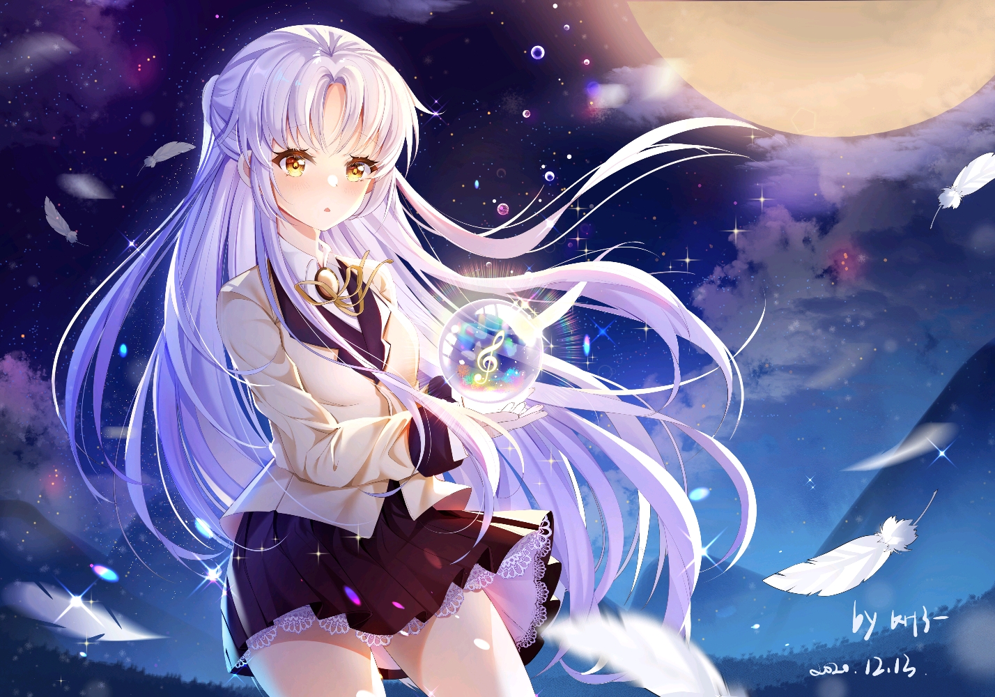 高清电脑壁纸分享(动漫少女)