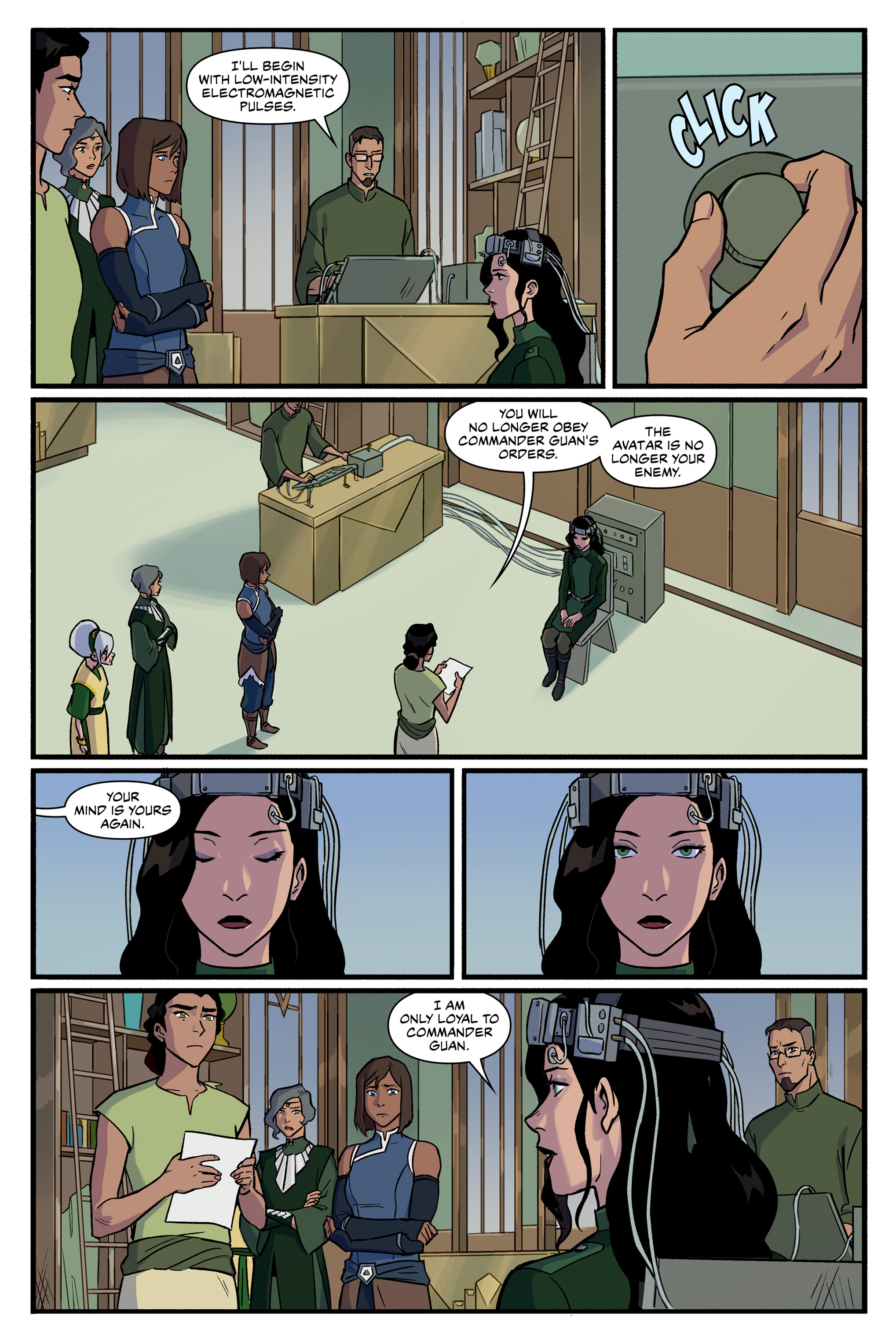 the legend of korra 科拉传奇漫画 ruins of the empire 帝国陨落
