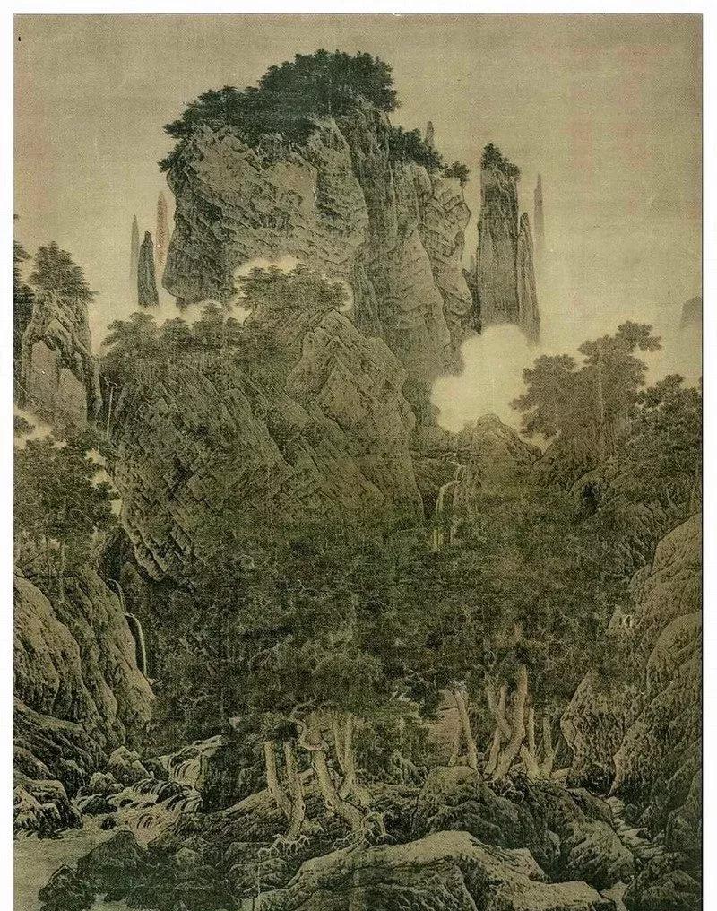 《万壑松风图》