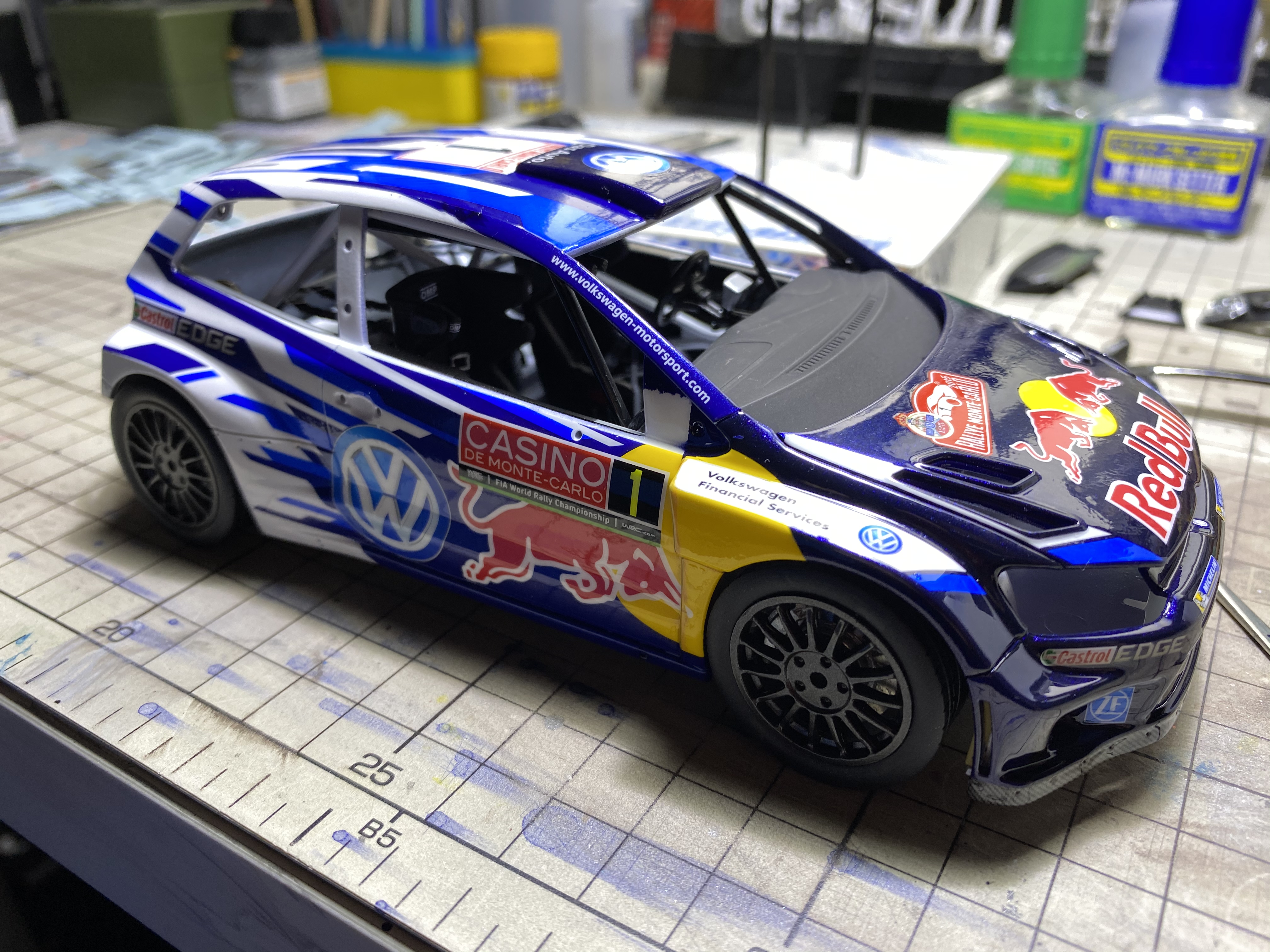 belkits 拉力赛车 polo r 2015 wrc 制作日记