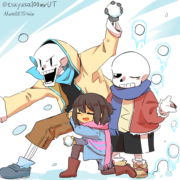 undertale传说之下精美人物图包画师つゆうさ篇