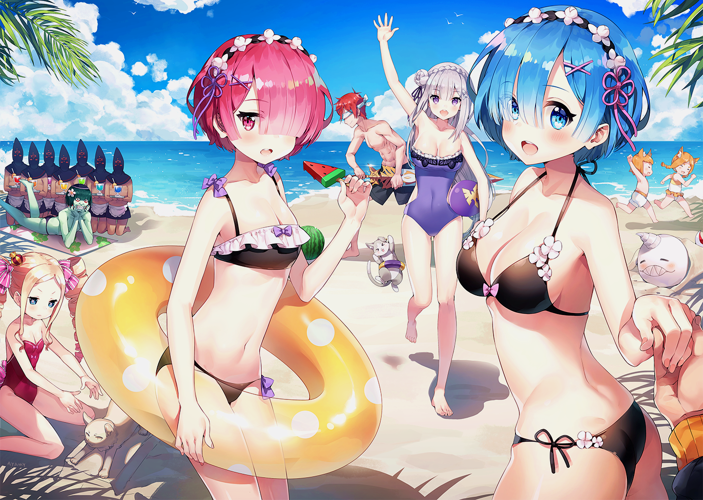 【唯美の二次元】壁纸美图～安静向(浅浅笑语,淡淡