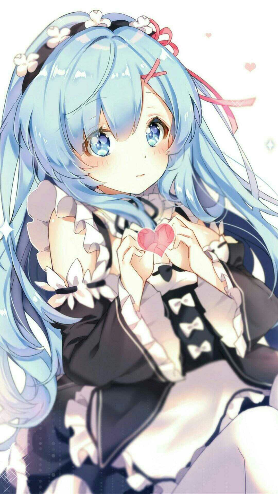 呐,长发蕾姆来了(д`)